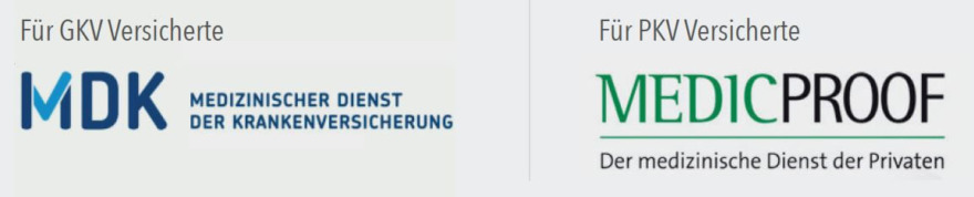 Übersicht der verantwortlichen Versicherung